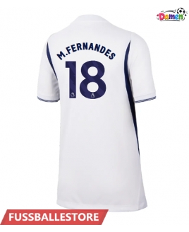 Günstige Tottenham Hotspur Mateus Fernandes #18 Heimtrikot Damen 2026-27 Kurzarm